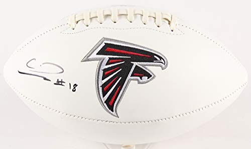 Autographed Calvin Ridley Falcons Football