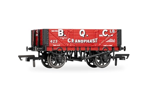 Hornby, R60295 BQC 4 Plank Wagon No423 Train Toy, 00 Gauge Wagons & Freight for Train Set Models for Adults - Image 2