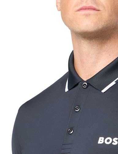 BOSS Men's Performance Quick Dry Polo Shirt3
