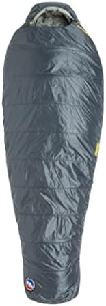 Big Agnes, Anthracite Sleeping Bag, 20 Degree, (FireLine Pro Recycled), Slate, Regular, Left Zip