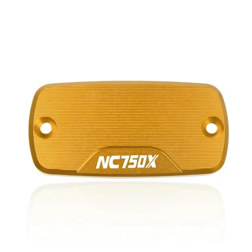 �o�C�N �}�X�^�[�V�����_�[�L���b�v For NC750X �p���S�I�[�g�o�C�t�����g�u���[�L�N���b�`�V�����_�[���̃��U�[�o�[�J�o�[�L���b�v For NC 750 S/X NC750 750X × 2021 2020 2019(Gold,1 Piece)