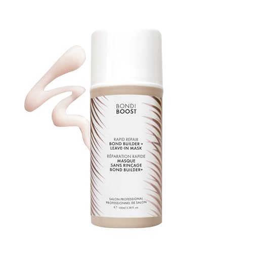BONDIBOOST Rapid Repair Bond Builder + Leave-In Hair Treatment for Dry Damaged Hair [3.38 fl oz], Strengthens & Restores + Advanced Hair Repair Solution for Healthier & Shinier Results