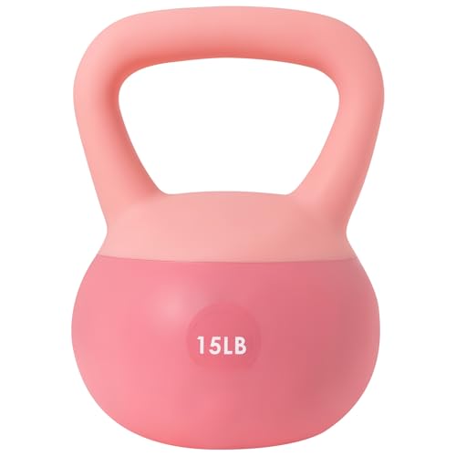 ALTLER Soft Kettlebell 10-50LBS Safe Strength Training Kettlebell Anti-Slip Grip Weight for Home Workouts and Men/Women/Beginners
