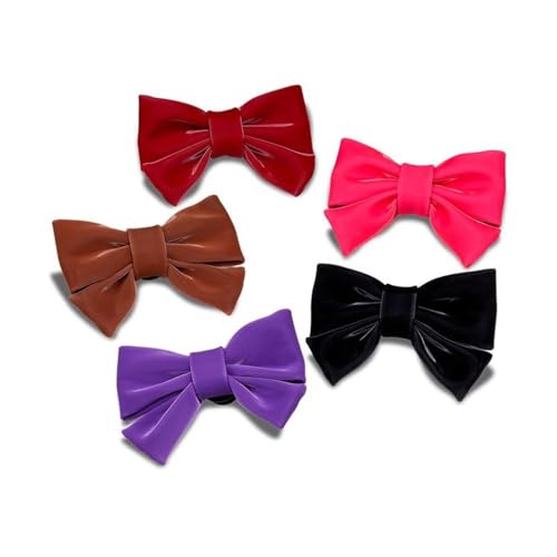 Crocs Unisex Solid Romantic Bow 5 Pack Schuhanhänger, Mehrfarbig