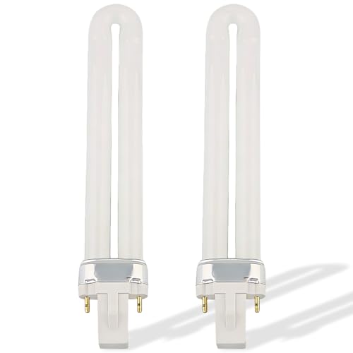 HUIKUANGEU Bombilla Fluorescente,2 Piezas Lámpara Fluorescente Compacta de 11W,Lámparas de Bajo Consumo CFL,Tubo en Forma de U,Fluorescentes de Bajo Consumo,CFL Lámpara,Para Cocina,Dormitorio,Comedor