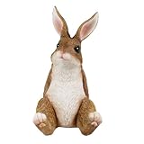 colourliving Hasenfigur Theo | Osterhasen Figuren Hasenbüsten Hasenohren | Deko Hasen für den Garten oder das Haus | Verschiedene Motive (Träumer)