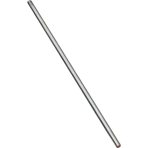 National Hardware N179-325 4000BC Steel Threaded Rod in Zinc plated,5/16"-18x12" #1