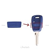 chiavit FT007 Radierer 1 Taste blau Notebook Fernbedienung Schlüsselgehäuse Fiat Punto Panda Bravo – ft-t002