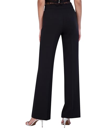 Womens Straight Leg Gabardine Suiting Pant3