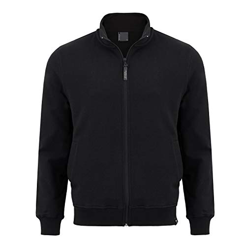 IMAKO® Herren sportlicher Herren Kapuzenpullover Kapuzenjacke Hoody Sweatshirt, schwarz, Gr. 3XL Cover