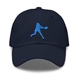 Coco Gauff Tennis Blue Silhouette Classic Adjustable Hat