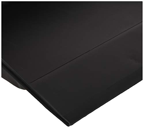 Heavy-Duty 12-inch Black Plastic Dust Pan by Genuine Joe