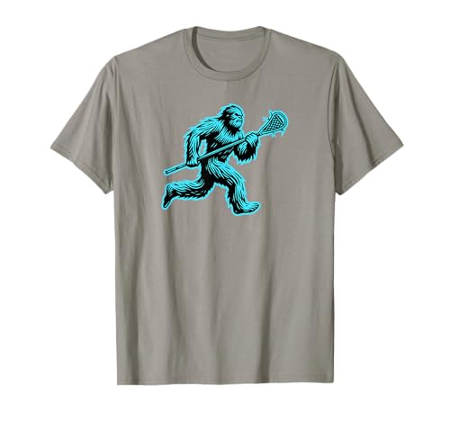Yeti Sasquatch Lax Bigfoot Lacrosse Vintage Vibe T-Shirt