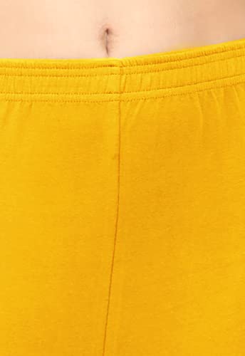 Image of POPOLO Women's Super Soft Ankle Length Cotton Lycra Solid Stretchable Legging
