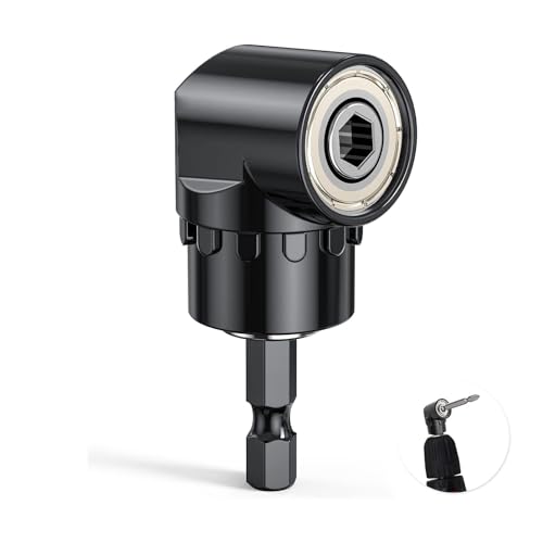 Nevoluxer Renvoi D'angle 1/4' pour Visseuse/Perceuse, Porte-Embout Magnétique...