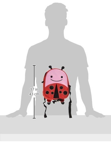 Skip Hop Toddler Backpack Leash, Zoo, Ladybug