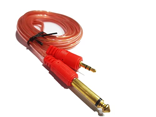 C&E 3.5mm 1/8" Male Stereo to 6.35mm 1/4" Mono Male TRS Audio Cable for iPod, iPhone,Laptop,Home Theater, Amplifiers, Guitar etc (1.5 Meter) 2 31y6331RFRL