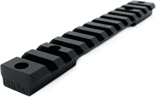 DNZ Freedom Reaper Picatinny Rail for Tikka T3 and T3X Black Finish Precision Machined Lightweight Rail PR050