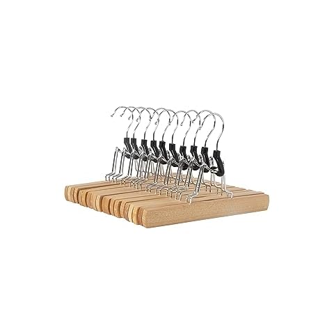 Amazon Basics Wooden Pants Hangers Cover