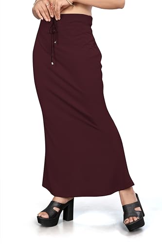 Image of Yashika Present Lycra Saree Shapewear Petticoat for Women||Straight Fit Petticoat Saree Silhouette Shape Wear Dress for Saree|| AZ-YS-OG-SHAPER-P