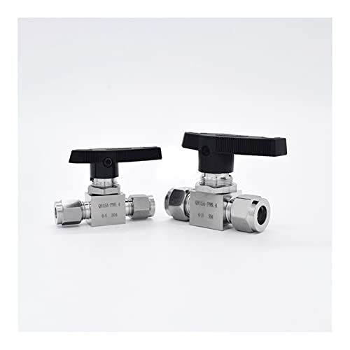 Válvula de bola de acero inoxidable de 8mm con alta resistencia para fluidos. 3