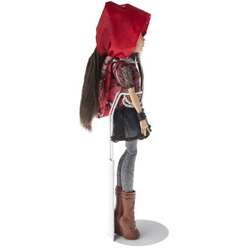 Image of Plymor DSP-5125W White Adjustable Doll Stand, fits 10, 11, and 12 inch Slim Waist Dolls, Waist is 1.125 inch - 1.5 inch wide, 3.25 inch - 4 inch around, Pack of 3