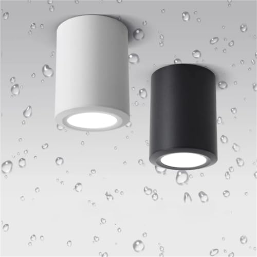 Foco empotrable COB LED de 7W impermeable con luz amarilla protectora 4