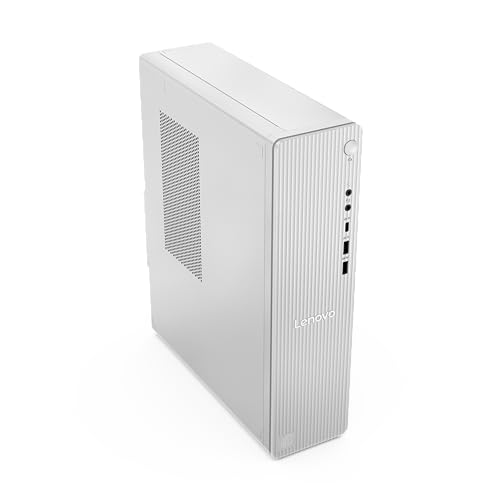 Image of Lenovo IdeaCentre Tower 14th Gen Core i3-14100 (8GB RAM /512GB SSD /Intel UHD Graphics /Win 11 /Microsoft 365 Basic + Office Home 2024 /Wifi 6 /Bluetooth 5.2 /USB Calliope Keyboard & Mouse /Grey), 90XS007LIN