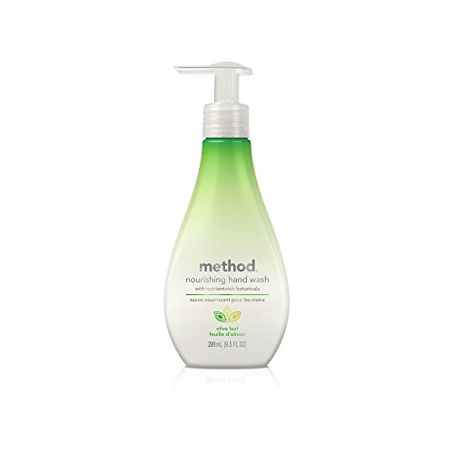 Method Naturally Derived Nourishing Hand Wash with Nutrient-Rich Botanicals, Olive Leaf, 9.5 Ounce