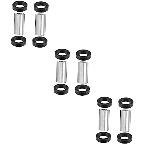 Yardwe 6pcs Rear Bushing Kit for Mountain Bikes Durable Mounting Hardware Easy Installation Compatible