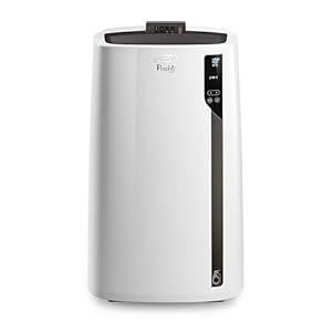 De’Longhi Pinguino PACEL92HP, Aire Acondicionado Portátil Silencioso 9.800 BTU/h, 2.5kW, 85m3, Gas R290, Función Deshumidificador y Calefacción, Temporizador 24h, Clase Energética A
