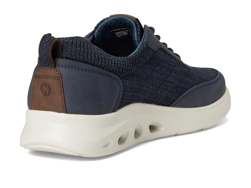 Image of Nunn Bush Ponte Knit Moc Toe Sneakers Hybrid Oxford Casual Lightweight Athletic Style Lace Up