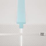 HOMBYS Twin to King Bed Converter Kit Bed Bridge with Fastening Straps, Foam Split King Gap Filler for Adjustable Bed, Mattress Bridge Bed Connector for Stayover, Family Room, 3'x78.7'