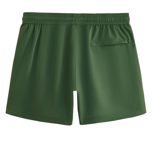 Image of maamgic Mens 5 Inch Stretch Swimming Shorts Compression Liner Swim Trunks Swimwear Bathing Suits Beach Wear Swim Suits