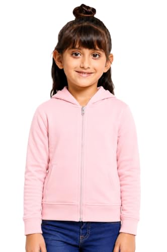 Image of ADBUCKS Girl's Cotton Hooded Sweatshirt