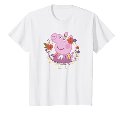 T-shirt Peppa Pig enfant en coton rose pour fille et fans du dessin animé