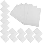EPIGEIST Carta Isolante in Fibra Ceramica A4 210X297Mm Set 20 Fogli per Guarnizioni Forno a Microonde e Stufa a Legna Resistente al Calore Riutilizzabile per Fai da Te e Progetti