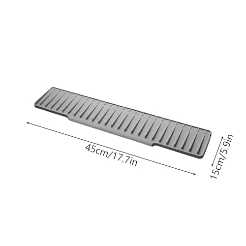 Alfombrilla de grifo protectora para secar platos y accesorios de cocina cómodamente 7