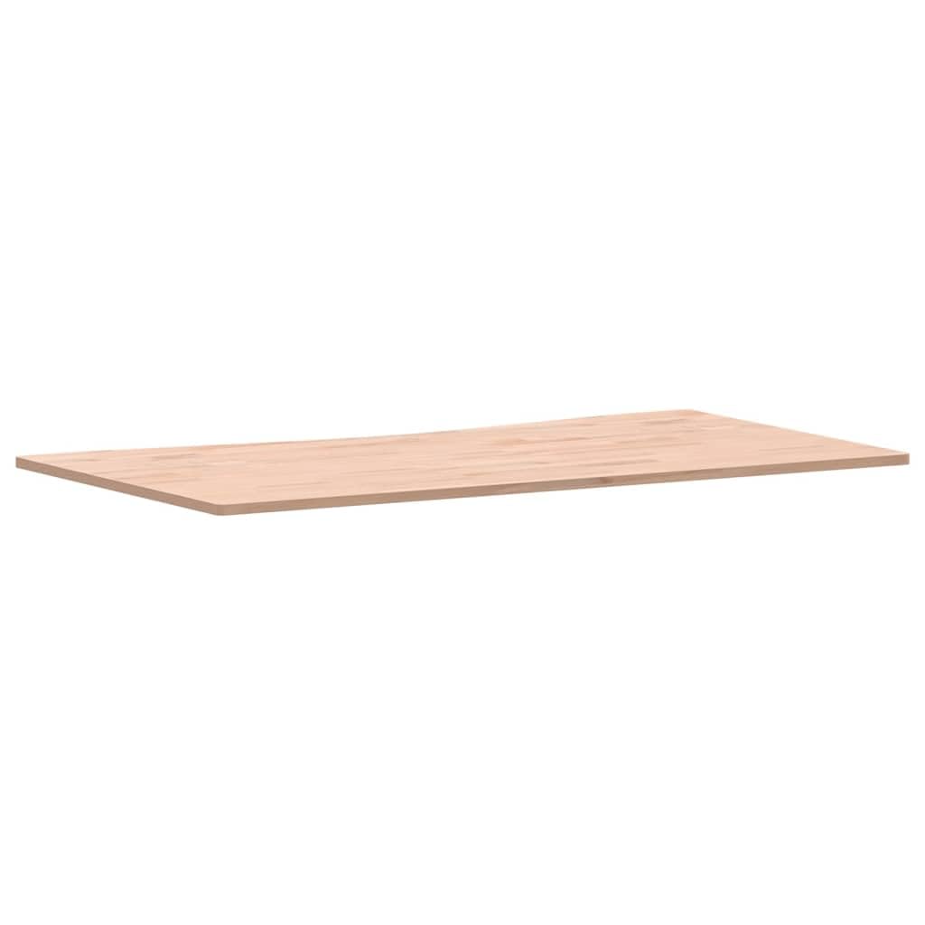 Akcesoria do mebli do biura domowego, części i akcesoria biurka, blat biurka 110 x (55-60) x 1,5 cm, lite drewno bukowe