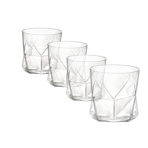 Bormioli Rocco - 234510GRB021990 Bormioli Rocco Cassiopea Rocks Glass, Clear, 11.25 oz Glassware Set