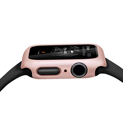 Coque iWatch 44mm Rose Gold mince pour éviter les rayures du boîtier