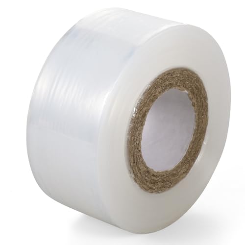 Image of QfwdfcTrenz Grafting Tape, 3cm x 150M Stretchable Garden Plants Repair Budding Tapes Nursery Sealing Tapes Grafting Clear Film Garden Hand Tools for Fruit, Floral, Tree and Plants