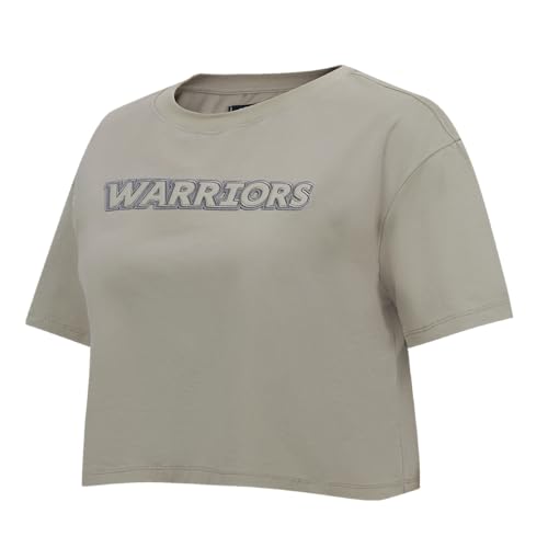 Image of Pro Standard NBA Womens Womens NBA Neutral Cotton Short Sleeve Boxy Tee