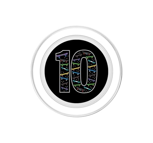 Skateboard 10e Anniversaire PopSockets PopGrip pour MagSafe support smartphone - 2