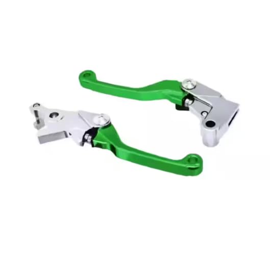 MPD-Lever Set CNC Aluminium Usable Compatible for KLX 230 Adjustable Clutch & Brake Lever Set Green| Adjustable Reach | CNC Machined Lever Pair | Easy Installation. Moto Planet-image-42