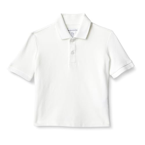 Amazon Essentials Boys and Toddlers' Cotton Spandex Pique Polo Shirt
