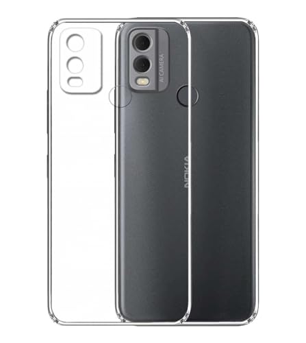 Image of Soft Silicone TPU Back Cover Compatible with Nokia C22