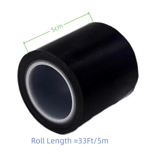 Image of Teflon 2 inch X33Ft PTFE High Temperture Tape for Sealer Machine Black