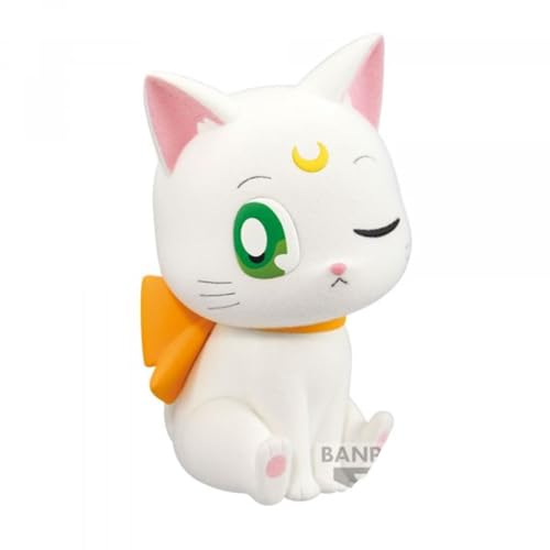 Banpresto BP88596P, Fluffy Puffy Artemis Figura, Pretty Guardian Sailor Moon Cosmos The Movie, Big Ribbon Ver. 7 cm, Multicolor