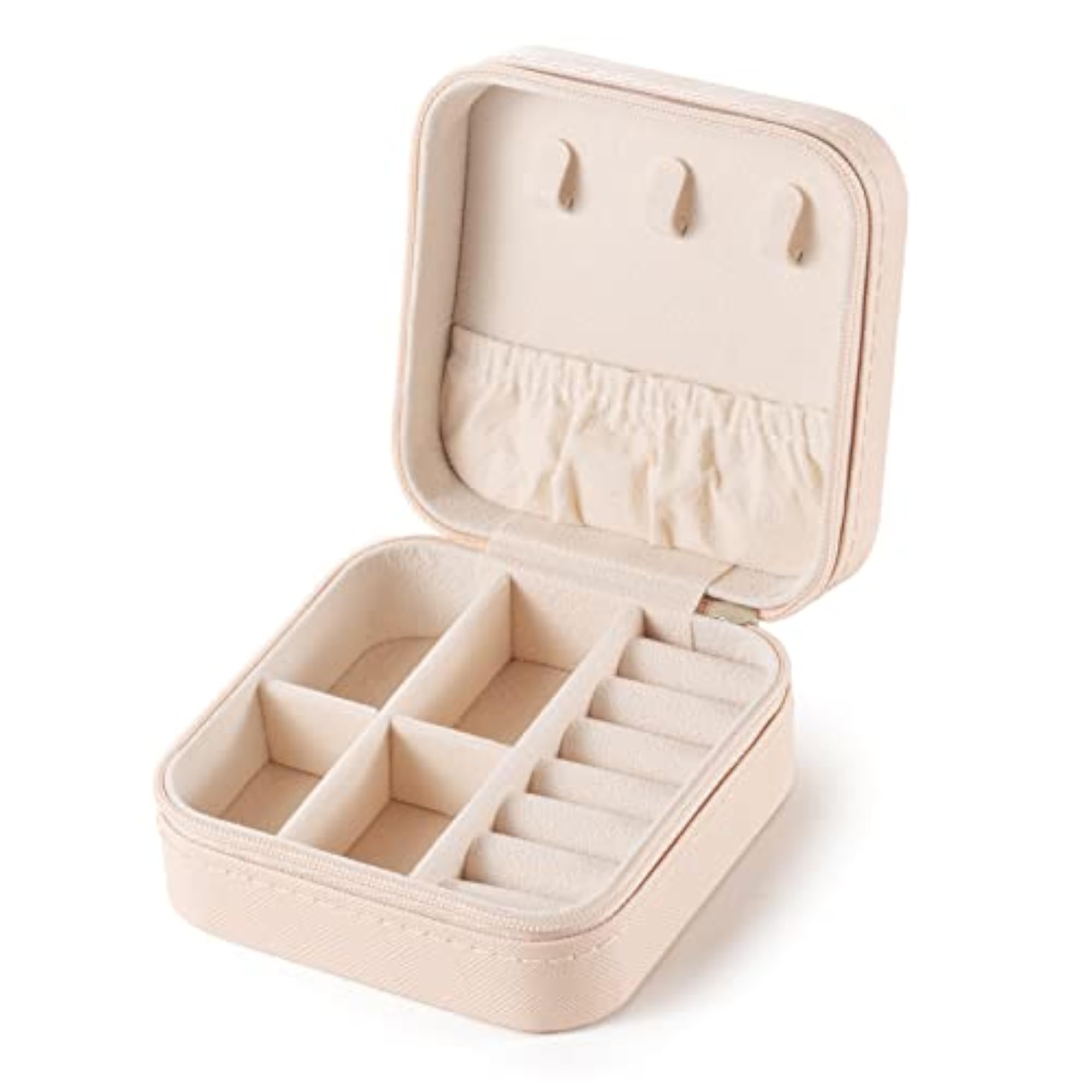 Portable Travel Jewellery Organizer Case for Rings & Earrings